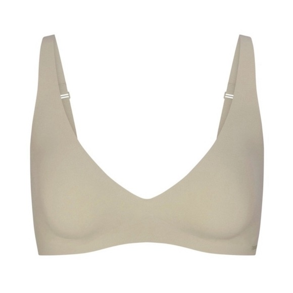 SKIMS Naked Plunge Bralette In Talc Size Large DD NWT - Picture 2 of 8